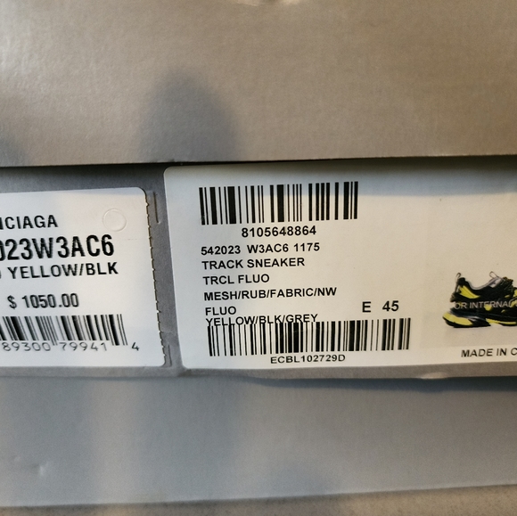 Men's size 12 Balenciaga track shoe - Picture 10 of 10